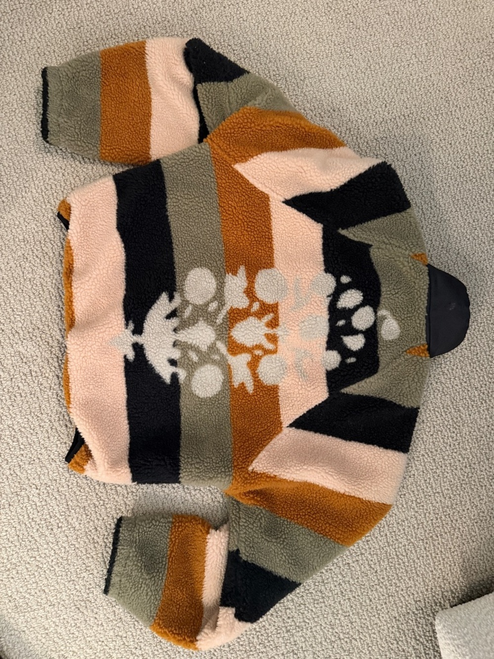 FP Movement Hit The Slopes Printed Fleece Honey Mallow XS - EUC